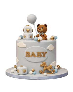 Baby Shower Cake – EL&N London - Main Image