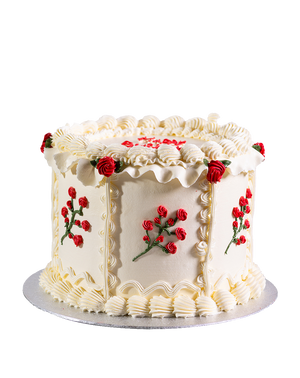 Vintage Floral Cake