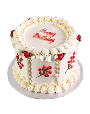 Vintage Floral Cake