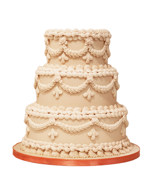 Vintage Tier Wedding Cake