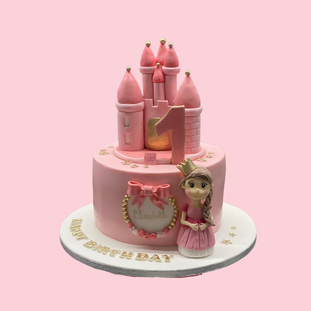 Disney Princess Castle Cake 2