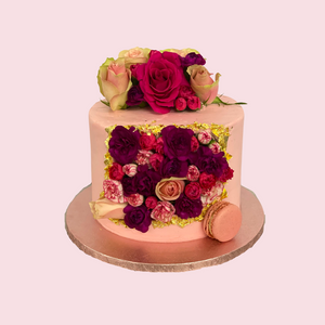 Flower Wall Showstopper Cake