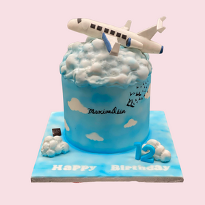 Perfect Aeroplane Cake With Hot Air Ballons For Lil Boy Parth 😘 #cake # cakes #cakedesign #cakedesigns #cakedesigner #cakeinternational… | Instagram